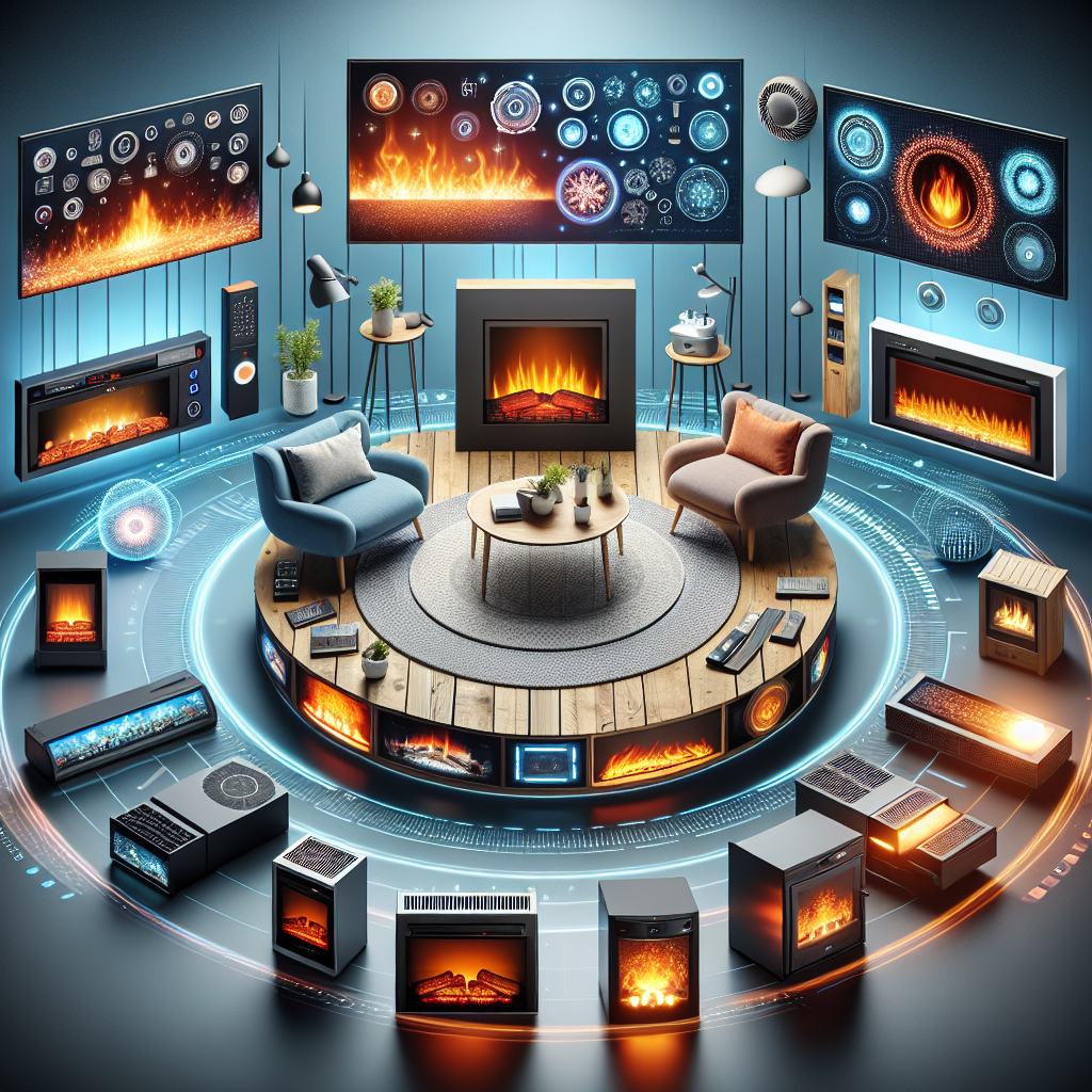 Arten von Elektrokaminen