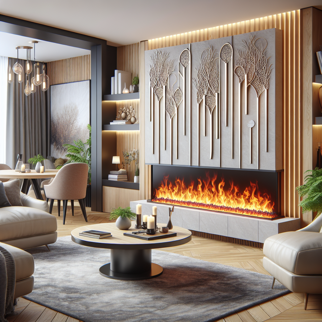 Raumgestaltung mit Elektrokaminen