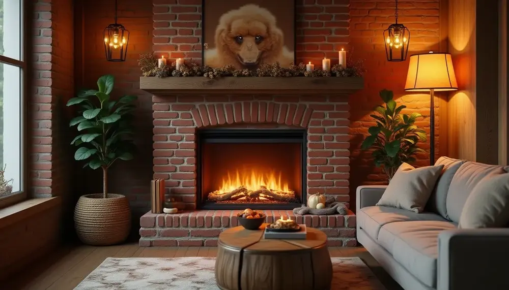 Der Elektrokamin Ziegel: Rustikaler Charme für Ihr Zuhause