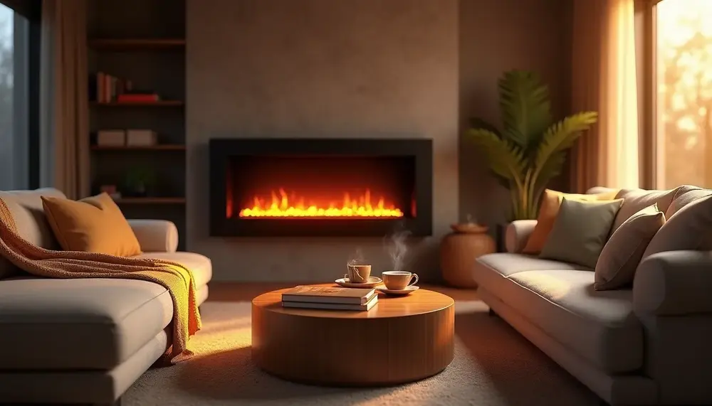 Der perfekte Elektrokamin für die Ecke: Gemütlichkeit ideal genutzt