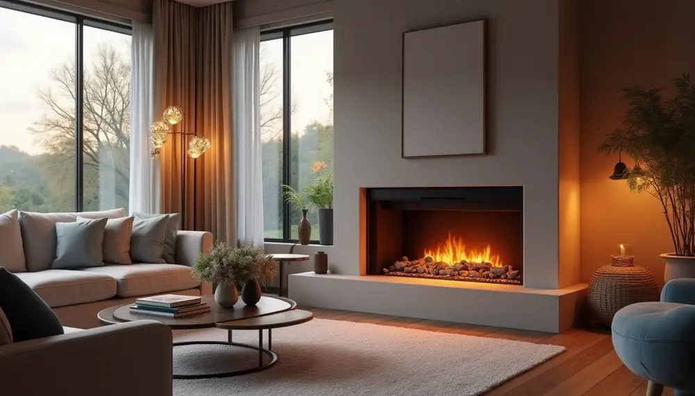 Der Universal Elektrokamin: Flexibilität für jede Raumsituation