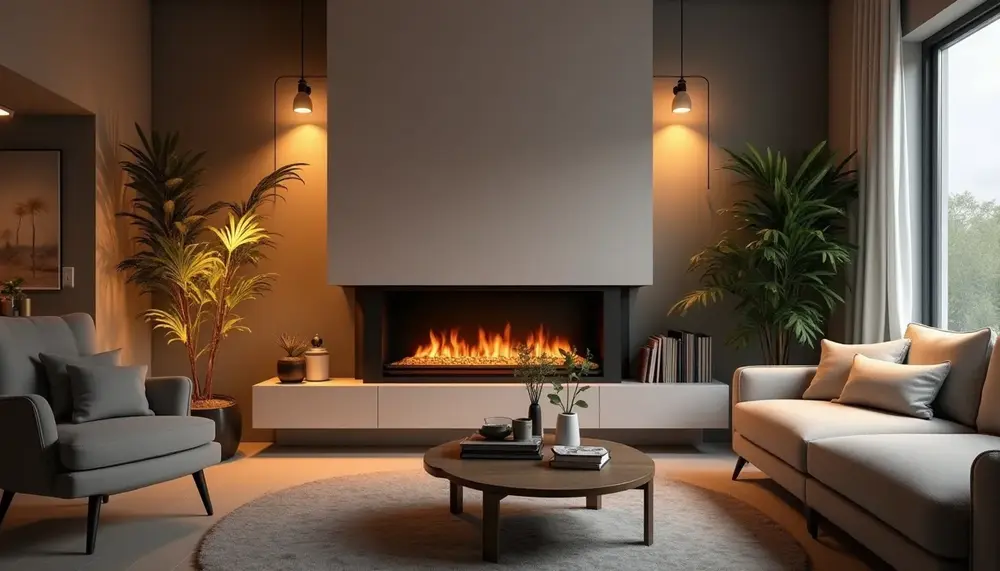 Elektrokamin in Schrank einbauen: So schaffen Sie Platz und Gemütlichkeit