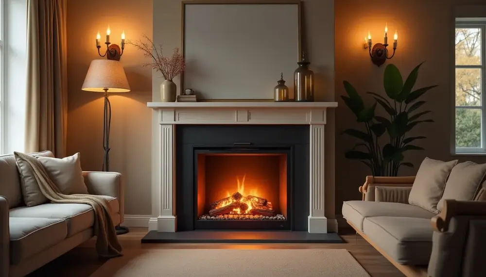 So funktioniert der Elektrokamin Flammeneffekt: Technik und Design